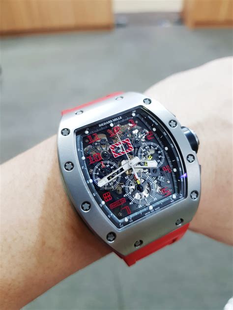 felipe massa richard mille|richard mille red strap price.